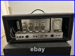 1970's Sound City Bass 150 Tube Amp Head Vintage Rare Works