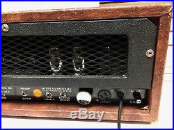 1970s AIMS Vintage VTG-105 100w Guitar Tube Amp Head with Footswitch Reverb Trem