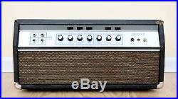 1971 Ampeg SVT Vintage Tube Bass Amp Head Blue Line 300W, Retubed & Serviced