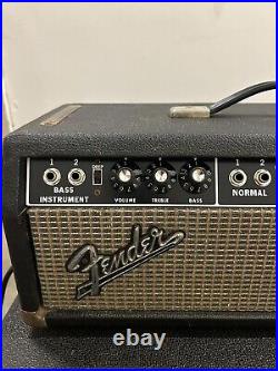 1971 Fender Bassman Tube Amp Head- WORKS VINTAGE Model AA371