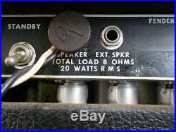 1972 Fender Original Deluxe Reverb Vintage Guitar Tube Amplifier Pick up ONLY