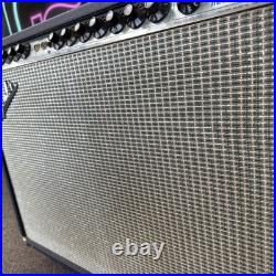1972 Fender Twin Reverb Silverface Vintage Tube Amp withWeber Speakers