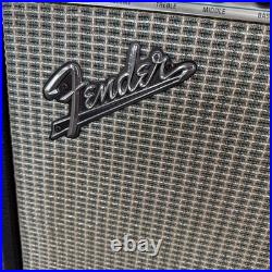 1972 Fender Twin Reverb Silverface Vintage Tube Amp withWeber Speakers