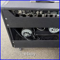 1972 Fender Twin Reverb Silverface Vintage Tube Amp withWeber Speakers