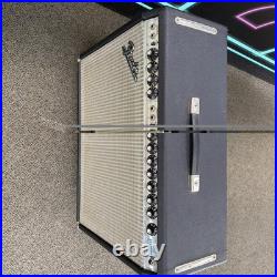 1972 Fender Twin Reverb Silverface Vintage Tube Amp withWeber Speakers