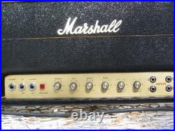 1972 Road Ready Vintage Marshall 100 Watt Super Lead Tube Guitar Amp Head CLEAN