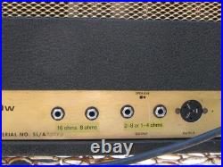 1972 Road Ready Vintage Marshall 100 Watt Super Lead Tube Guitar Amp Head CLEAN