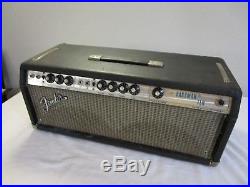 1972 Vintage Fender Bassman Ten 50 Watt Tube Amp Head 2 X 6L6 - Cool