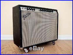 1975 Fender Twin Reverb Vintage Silverface Tube Amp 2x12, Serviced