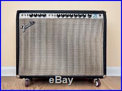 1975 Fender Twin Reverb Vintage Silverface Tube Amp 2x12, Serviced