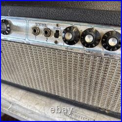1976 Fender Bassman 100 Amplifier Head Bass Amp Vintage Tube Master Volume VGC