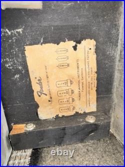 1976 Fender Bassman 100 Amplifier Head Bass Amp Vintage Tube Master Volume VGC