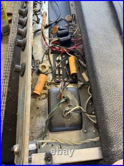 1976 Fender Bassman 100 Amplifier Head Bass Amp Vintage Tube Master Volume VGC