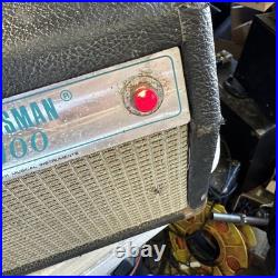 1976 Fender Bassman 100 Amplifier Head Bass Amp Vintage Tube Master Volume VGC