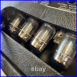 1976 Fender Bassman 100 Amplifier Head Bass Amp Vintage Tube Master Volume VGC