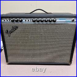 1976 Fender Vibrolux Reverb Silverface Vintage Tube Amp with Orig Flip Switch