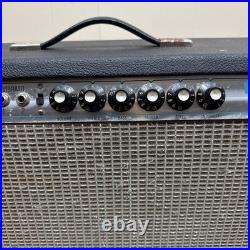 1976 Fender Vibrolux Reverb Silverface Vintage Tube Amp with Orig Flip Switch