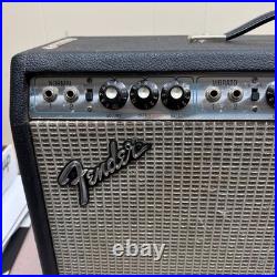 1976 Fender Vibrolux Reverb Silverface Vintage Tube Amp with Orig Flip Switch