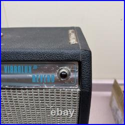 1976 Fender Vibrolux Reverb Silverface Vintage Tube Amp with Orig Flip Switch