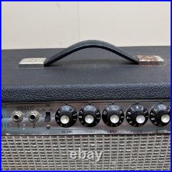 1976 Fender Vibrolux Reverb Silverface Vintage Tube Amp with Orig Flip Switch