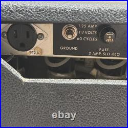 1976 Fender Vibrolux Reverb Silverface Vintage Tube Amp with Orig Flip Switch