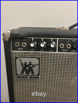 1977 Music Man 112 Sixty-Five Blackface Tube Amp Vintage Rare Works
