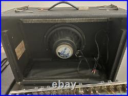 1977 Music Man 112 Sixty-Five Blackface Tube Amp Vintage Rare Works