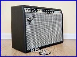 1978 Fender Deluxe Reverb Vintage Silverface Tube Amp Near Mint withftsw