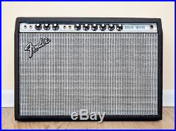 1978 Fender Deluxe Reverb Vintage Silverface Tube Amp Near Mint withftsw