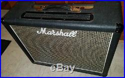 1979 Marshall 2104 2x12 JMP Combo Amp 50w TUBE Amplifier Checkered Cloth Vintage