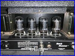1980s Peavey Rock Master Vintage Tube Series 120w Amp Head
