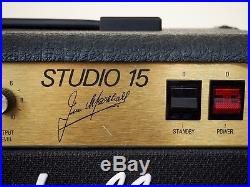 1988 Marshall Studio 15 Model 4001 Tube Amplifier 6V6, Celestion Vintage 30