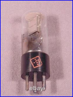 1 264C WESTERN ELECTRIC Engraved Base HiFi Radio Amp Vintage Vacuum Tube Strong