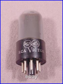 1 6SN7GT RCA VICTOR Smoked Glass HiFi Amp Vintage Vacuum Tube Strong & Balanced