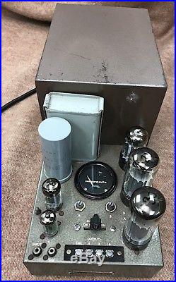 1 original Marantz model 5 EL-34 6CA7 vintage tube momo amp audio amplifier
