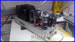 1of 2 Vintage Gulbransen APS-5 6l6 push pull, 5u4,12au7,12ax7 amplifier strong