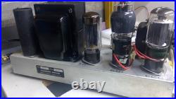 1of 2 Vintage Gulbransen APS-5 6l6 push pull, 5u4,12au7,12ax7 amplifier strong