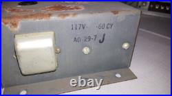 1x AO 29 2x 6V6 Tube amplifier from Hammond Vintage Organ with Percussion Cut Off