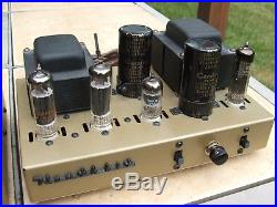 2 Heathkit UA-2 / AA-61 Vacuum Tube Mono Amplifiers Amp Vintage EL84 Restored