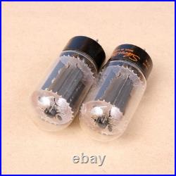 2 Vintage 1966 Matched RCA 6L6GC Amp Tubes Black Plate Side O Getter Sil G2U