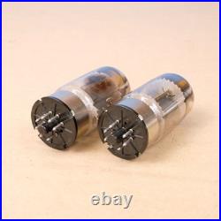 2 Vintage 1975 GE 6550A Vacuum Tubes 3-Hole Plate Triple Getter Amplifier HiFi