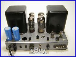2 Vintage Grommes 260 / 260A Mono Tube Amplifiers / 6550 - KT