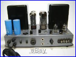 2 Vintage Grommes 260 / 260A Mono Tube Amplifiers / 6550 - KT