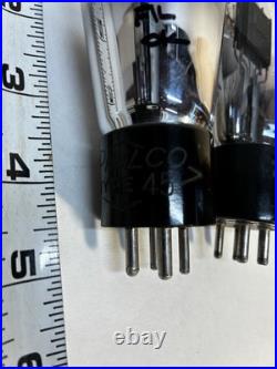 2 Vintage Philco & Majestic Type 45 Amp Vacuum Tubes (States Fill OK=Tested)