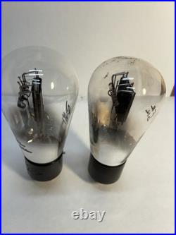 2 Vintage Philco & Majestic Type 45 Amp Vacuum Tubes (States Fill OK=Tested)