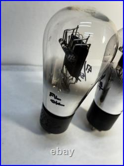2 Vintage Philco & Majestic Type 45 Amp Vacuum Tubes (States Fill OK=Tested)