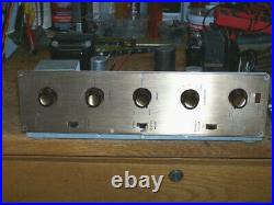 2 Vintage Pilot Mono Integrated Amps. Very Similar, Tube Type Parts Or Fixers
