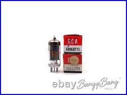 2 Vintage RCA 6BA6/EF93 Remote Cutoff Pentode Radio Amp. Audio Vacuum Tube Valv