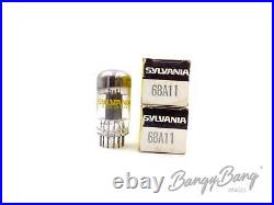 2 Vintage Sylvania 6BA11 Duodecar Compactron Sync/AGC Amp. Audio Vacuum Tube Val