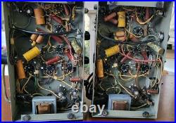 2 Vintage Thordarson Tube Amplifiers Amps 1940's T-31W10AX MAGUIRE INDUSTRIES